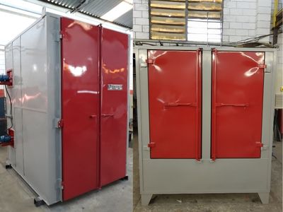 Estufa industrial personalizada para produção