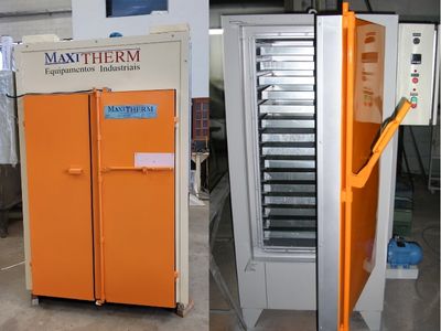 Estufa industrial sob medida para indústria