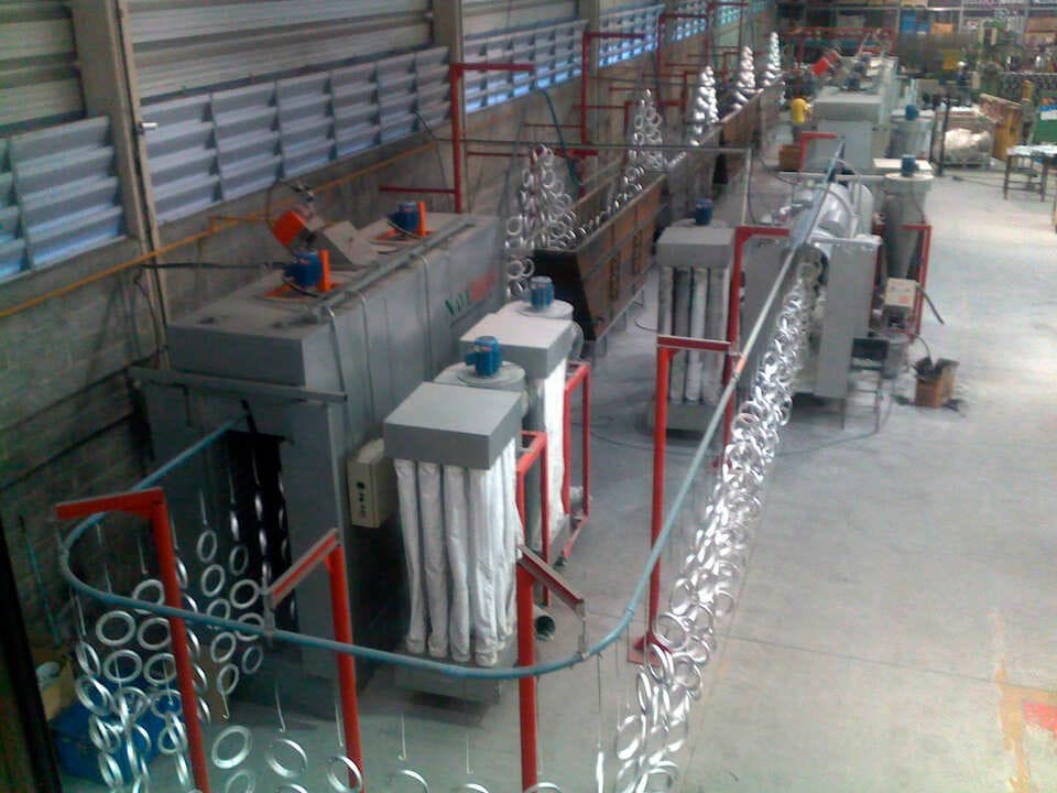 Fabricante de sistemas de pintura industrial
