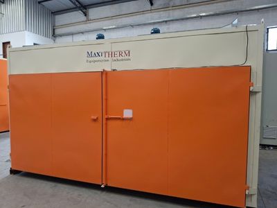 Forno industrial para polimerização de peças