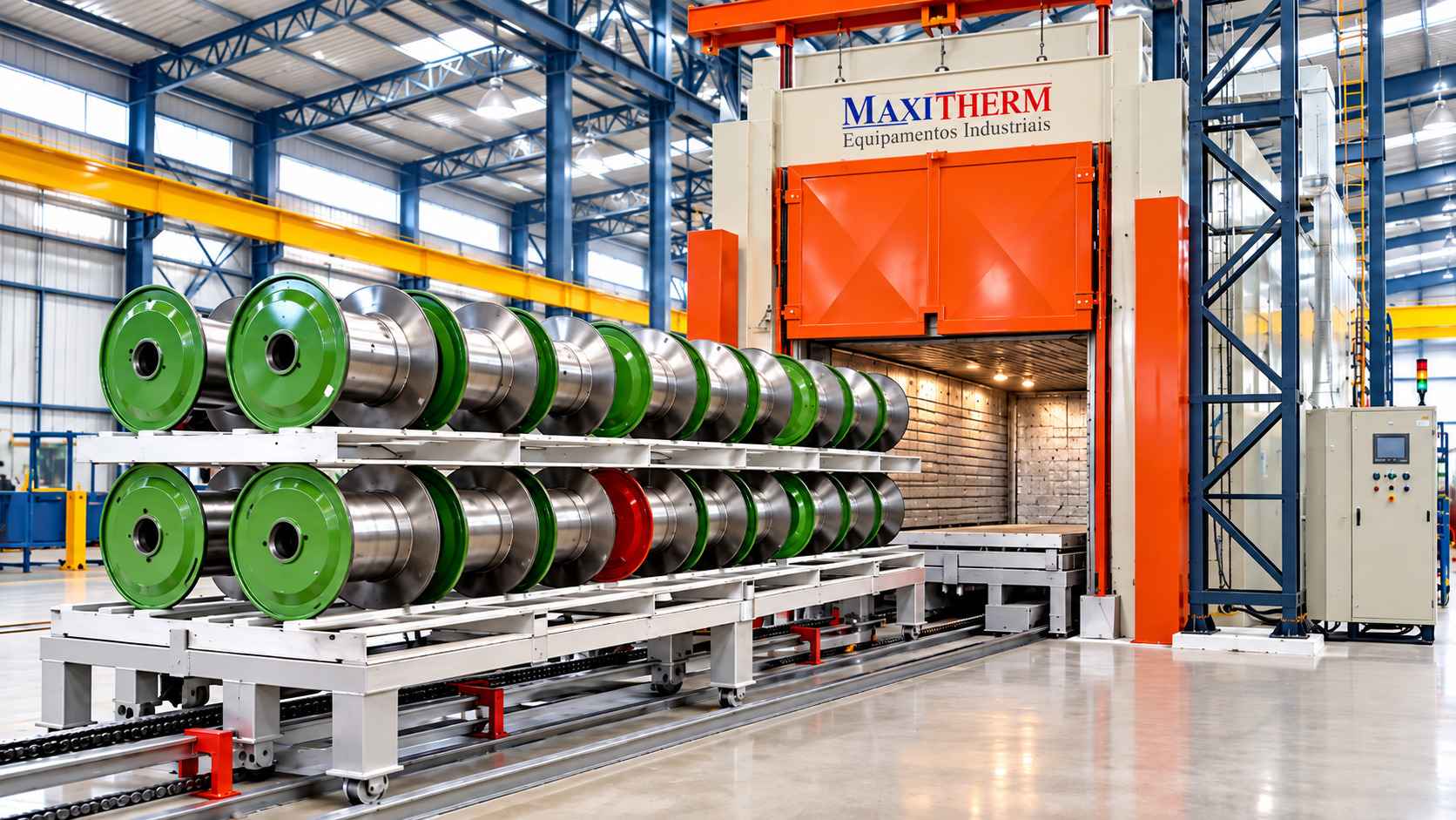 Tratamento térmico de peças Maxitherm
